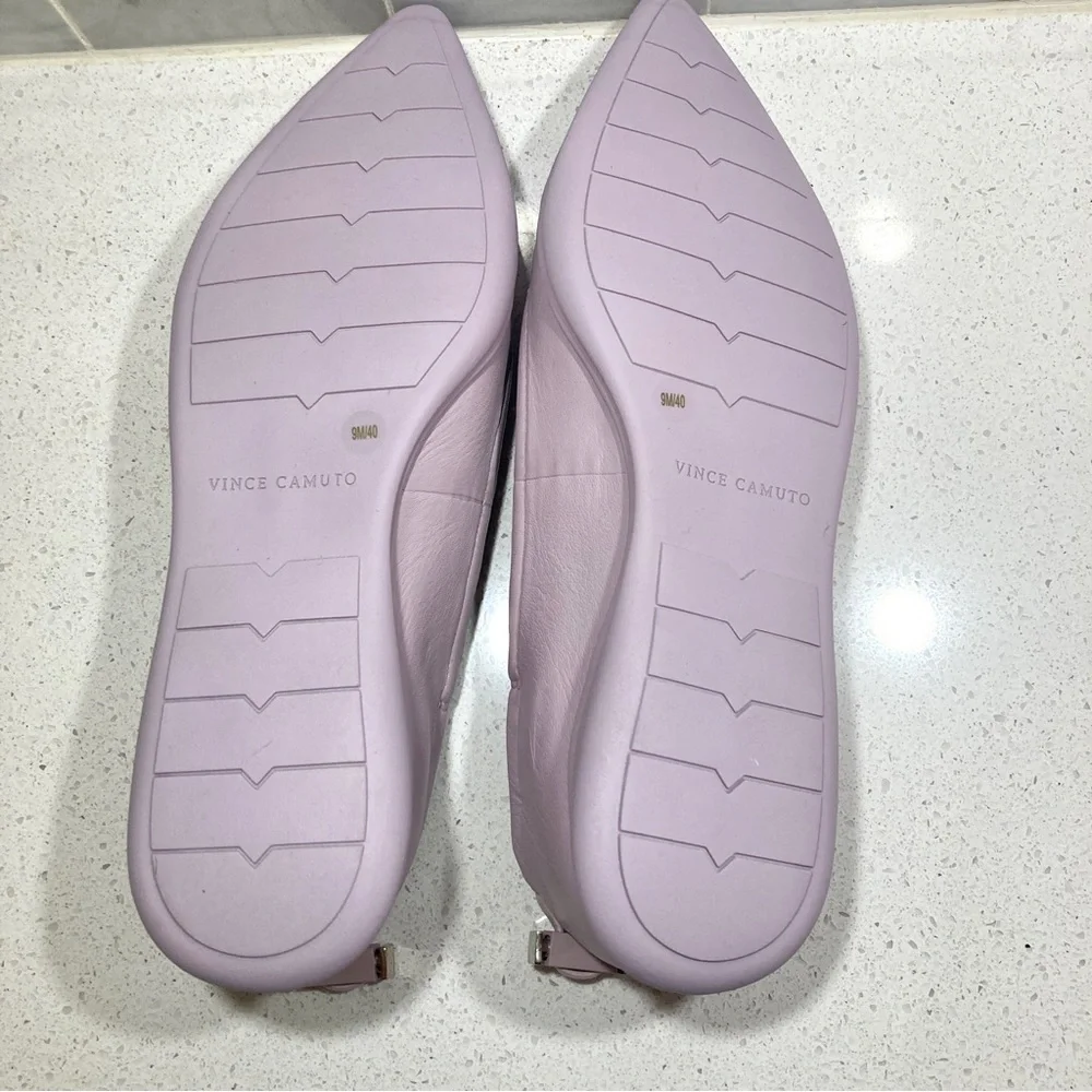 Vince Camuto Bendreta Flat VC-Bendreta lavender haze baby sheep NWT size 8